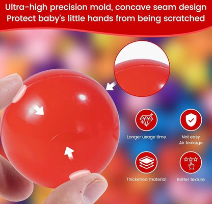 500 Pelotas para piscina de bolas MoonxHome para niños pequeños