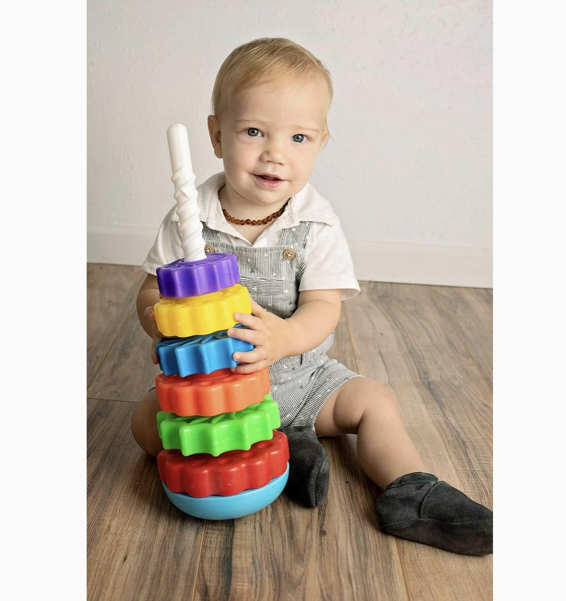 RAINBOW TOYFROG Spinning Toy