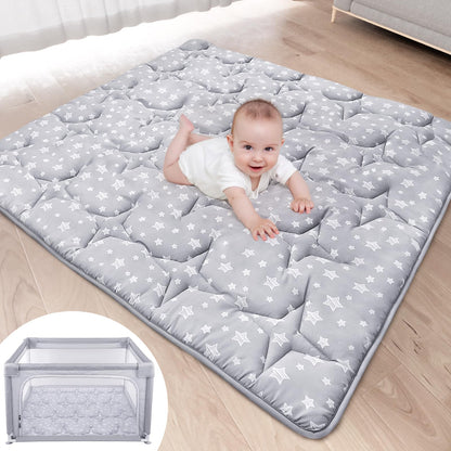 Moonsea alfombra de juegos para bebés de 50" x 50"