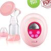 QQcute extractor de leche eléctrica rosado