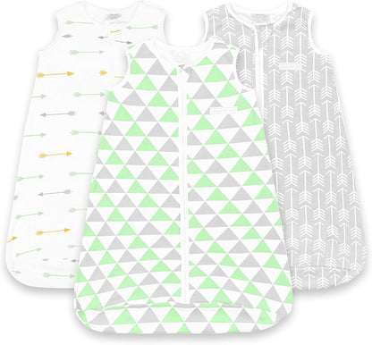 Saco de dormir BaeBae Goods gris/verde, 18-24 meses