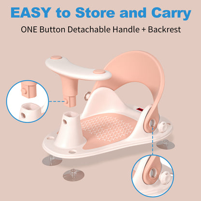 Asiento de baño para bebé, asiento de baño para bebé
