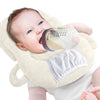 XOCOY Almohadas de alimentación para recién nacidos, porta biberones para bebé blanco