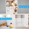 HEELALBABY Puertas de malla ajustables para bebéa