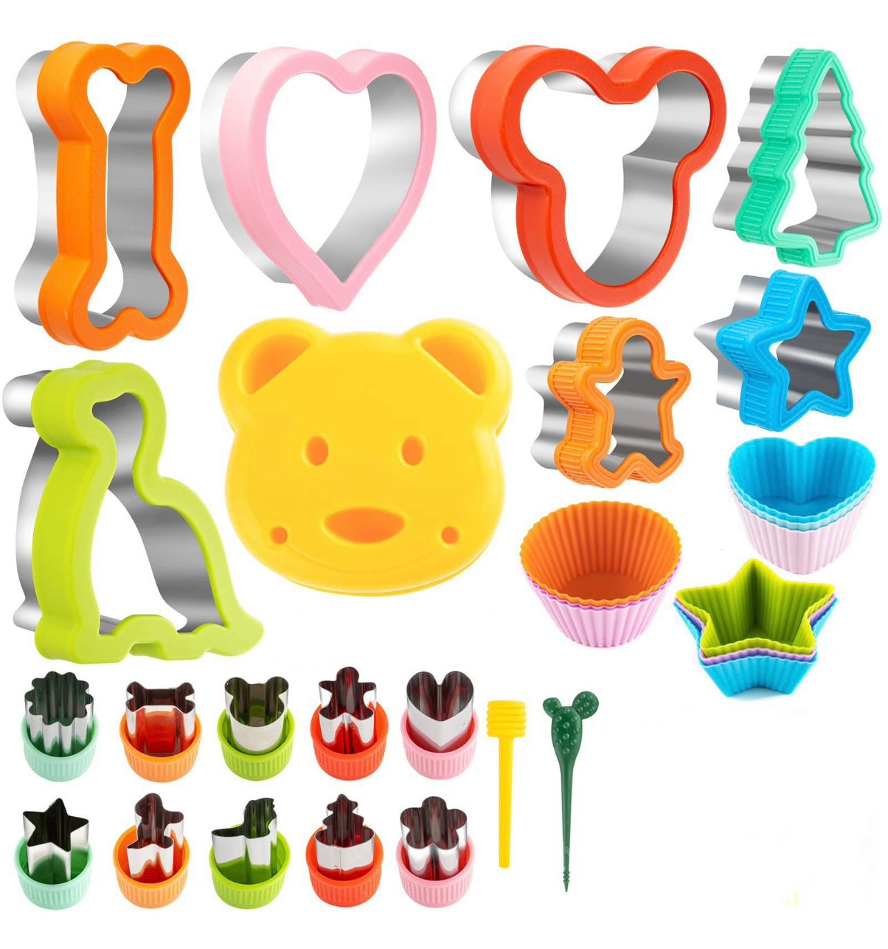 Cortadores de sándwich y verduras