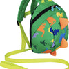 Mochila de dinosaurio para niños pequeños con correa de seguridad