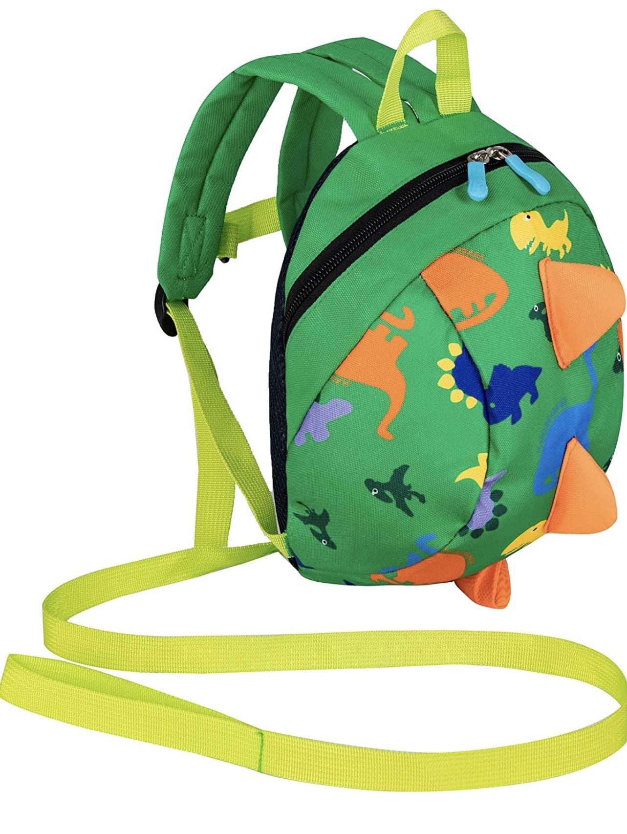 Mochila de dinosaurio para niños pequeños con correa de seguridad