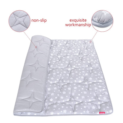 Moonsea alfombra de juegos para bebés de 50" x 50"