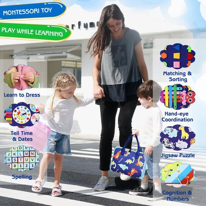 Tablero de actividades Esjay para niños pequeños