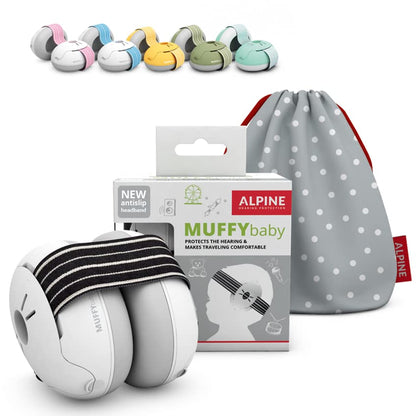 Alpine Muffy - Protección auditiva para bebés y niños pequeños de hasta 36 meses