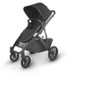 Carriola UPPAbaby VISTA V2 - Jake (negro / carbón / piel negra)