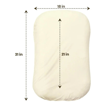 Nido para bebé Aila+Aiden, modelo Snuggle, de algodón orgánico