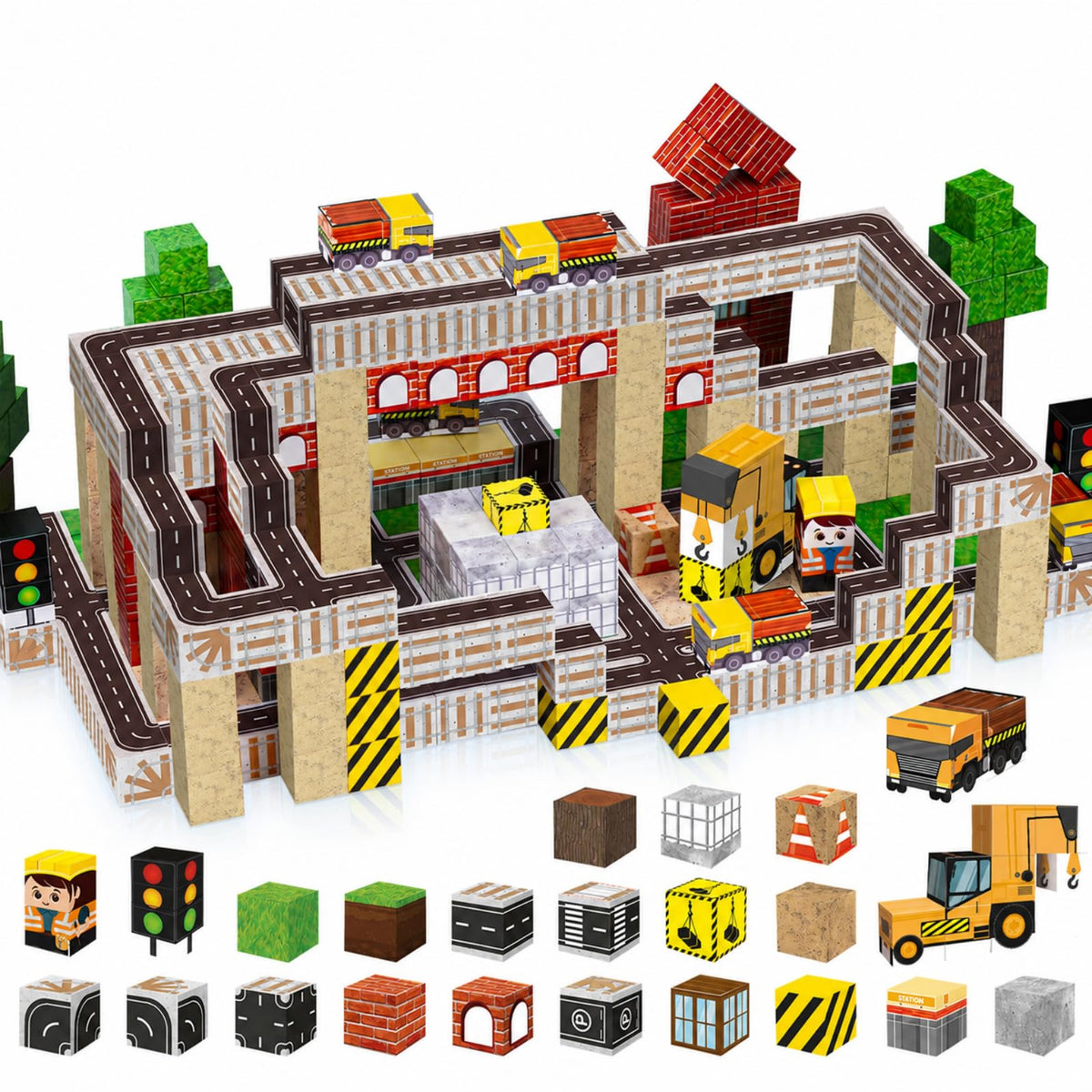 Annexfun: 100 bloques de construcción magnéticos