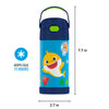 THERMOS FUNTAINER - Botella de acero inoxidable Baby shark