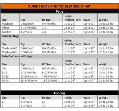 Rubie's Disfraz de perezoso, 1-2 años