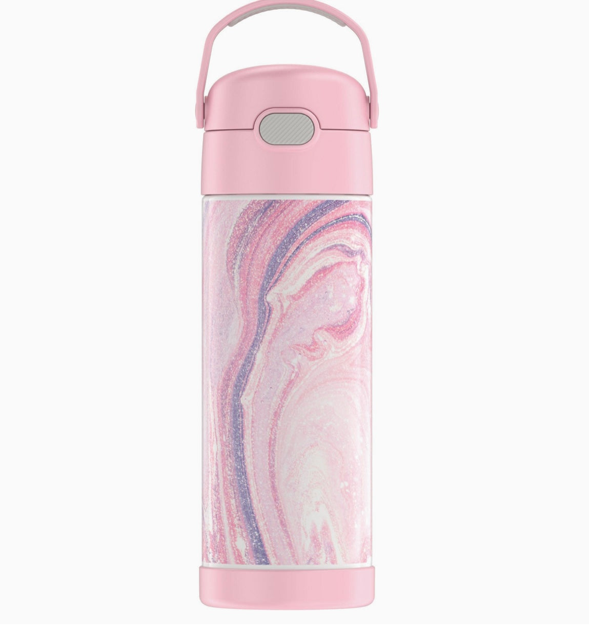 Thermos Funtainer de 16 onzas, mármol rosa