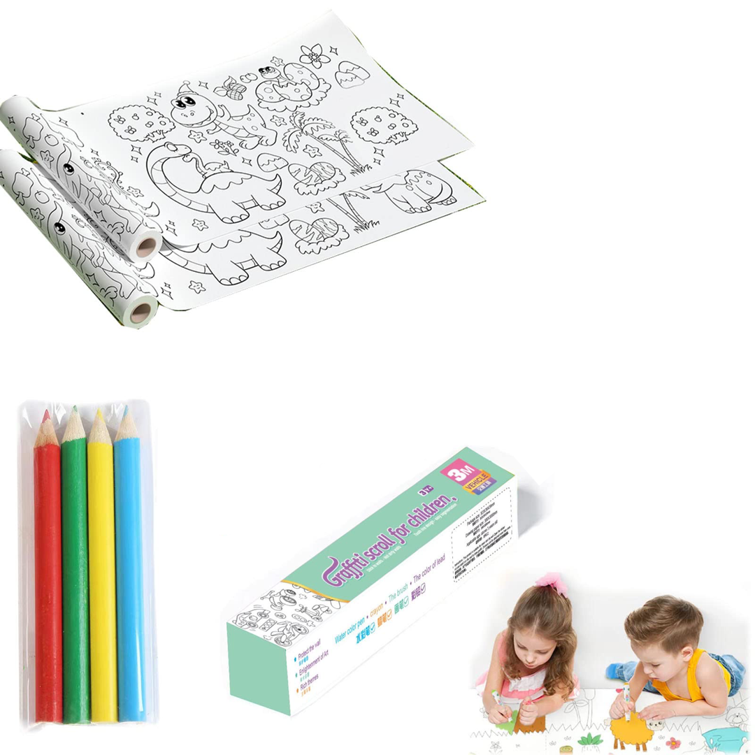 Rolly Art, Rolly Art - Rollo para colorear de gran tamaño