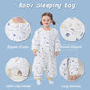 HOMEAL Saco de dormir para niños pequeños con pies de invierno, saco de dormir  2.5 TOG