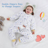 HOMEAL Saco de dormir para niños pequeños con pies de invierno, saco de dormir  2.5 TOG