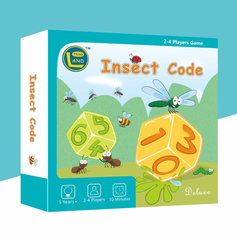 Think Land- Juego de mesa Insect Code