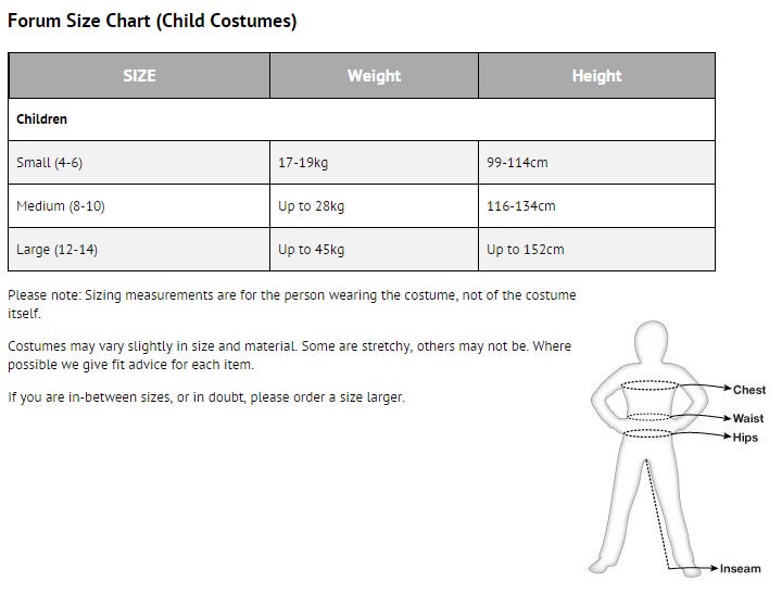 Disfraz infantil de payaso, talla S