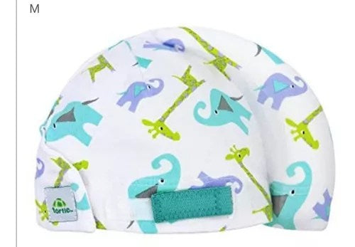 Tortle Lucky Elephant - Gorro de reposicionamiento ajustable, correctivo para el síndrome de cabeza plana