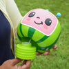 CoComelon - Máquina musical de burbujas sin derrames, juguete de burbujas para bebés