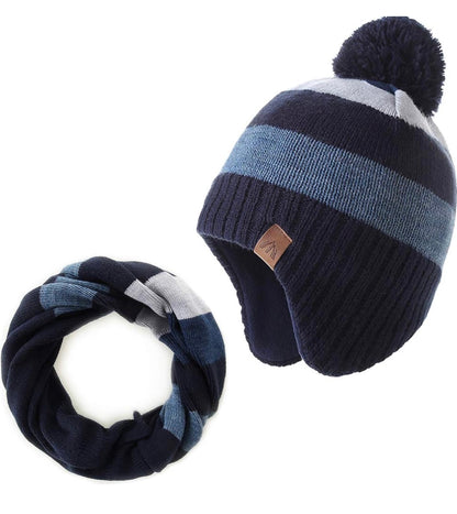 Gorro y Bufanda para Niños Pequeños, 3-5 años