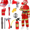 Golray Disfraz de bombero para niños 4-6 años