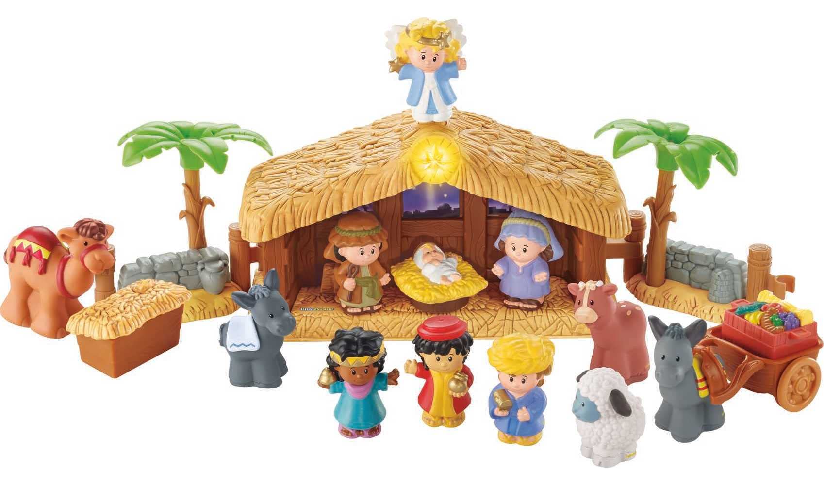 Una historia de Navidad Little People de Fisher-Price