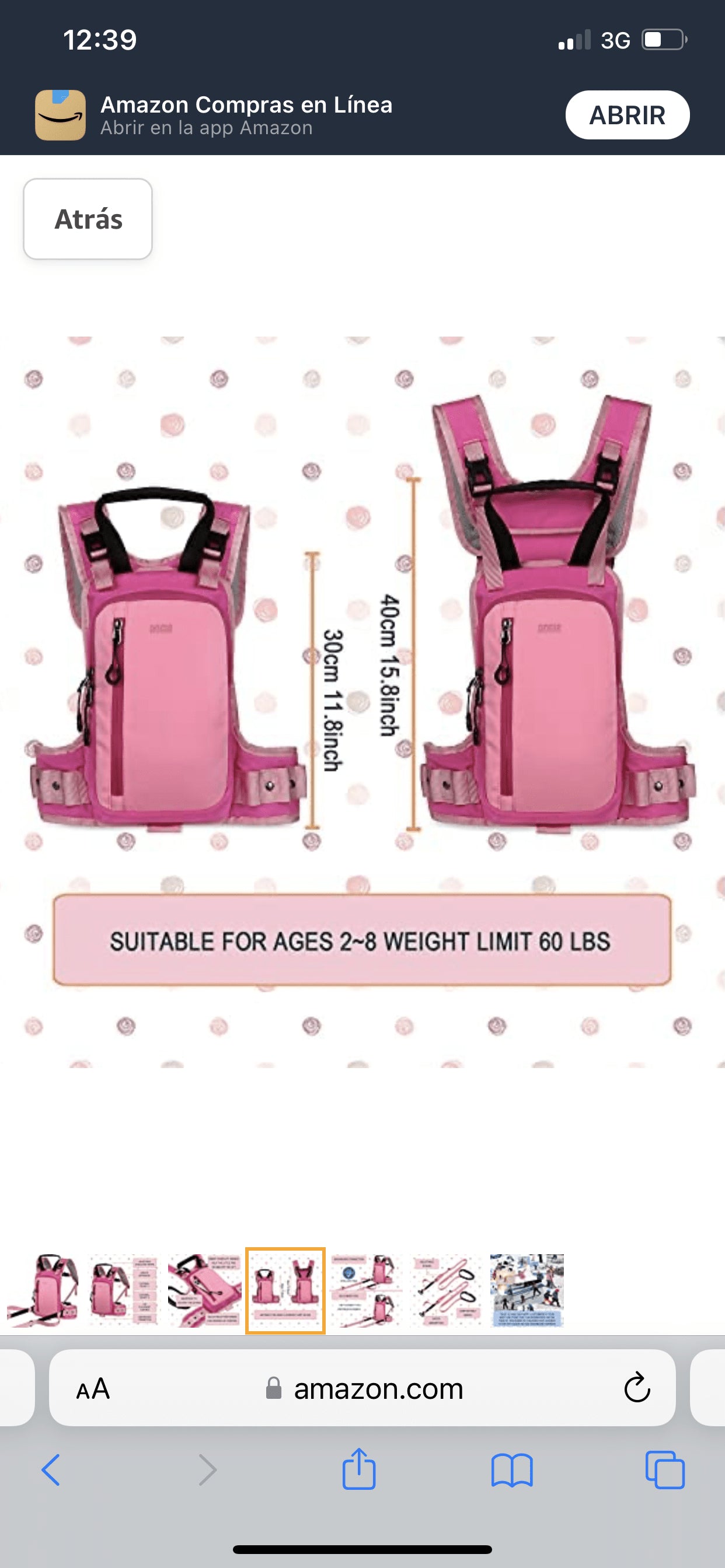 QOGIR Arnés para niños