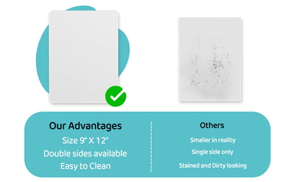 Upgrey Lapboards de borrado en seco