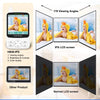 HelloBaby Monitor con batería de 29 horas de duración y pantalla IPS de 4 pulgadas, sin WiFi, monitor de video para bebé con cámara y audio