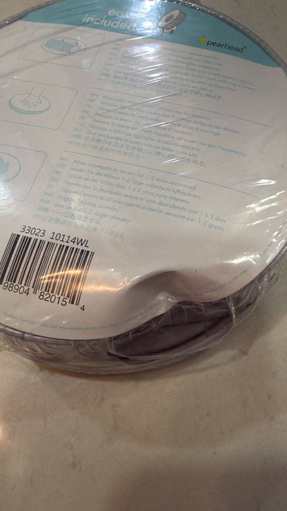 Pearhead My Little Prints - Kit de lata de recuerdo para bebé