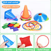 Hnoxlehnb Juego de juegos de carnaval 3 en 1
