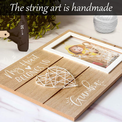 Hendson marco de fotos de cumpleaños para abuela