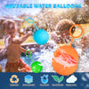 Globos de agua magnéticos reutilizables para niños, 12pk