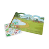 Juego de calcomanías Melissa & Doug con temática de dinosaurios