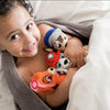 SoapSox Exfoliante de baño para niños, esponja de tela de lavado de juguete suave Marshall