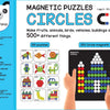 Juega Panda Magnetic Puzzles: Círculos con 250 imanes de colores