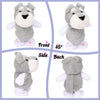 Hopearl Talking Schnauzer - Perro cantante repite y camina