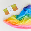 Sarah's Silks- Seda de arcoiris con set de 4 Mini Playclips