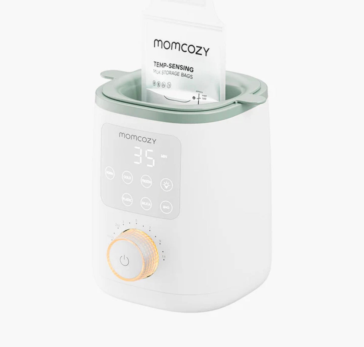 Calentador de biberones Momcozy para leche materna, alimentos