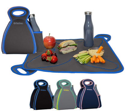 FlatBox DRINX Bolsa de almuerzo mediana con soporte para bebida