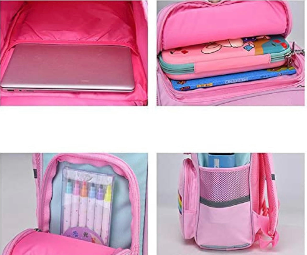 Mochila de unicornio de 16 pulgadas