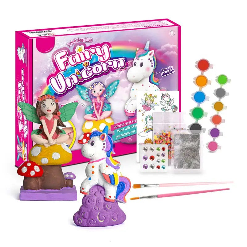 Kit de pintura de hada y unicornio