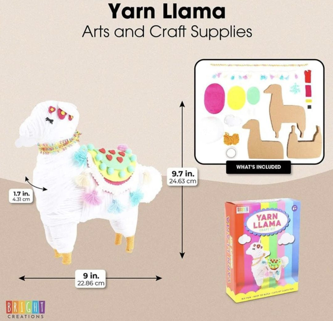 Kit manualidades llama