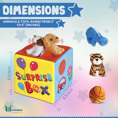 Bundaloo Caja Sorpresa con Juguetes de Peluche