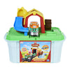 Mighty Express, Farm Station Adventure Cubo y 11 piezas de pista de tren
