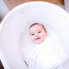 Happiest Baby - Bolsa de dormir para bebé, cobija para envolver al bebé, 100% de algodón orgánico 0-2 meses